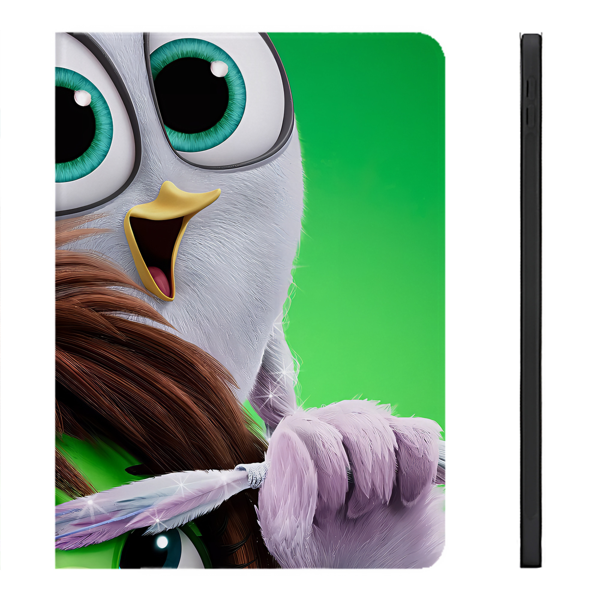 （画像用） Angry Birds アングリーバード IPadケース ペンホルダー付き ブックスタイルデザイン